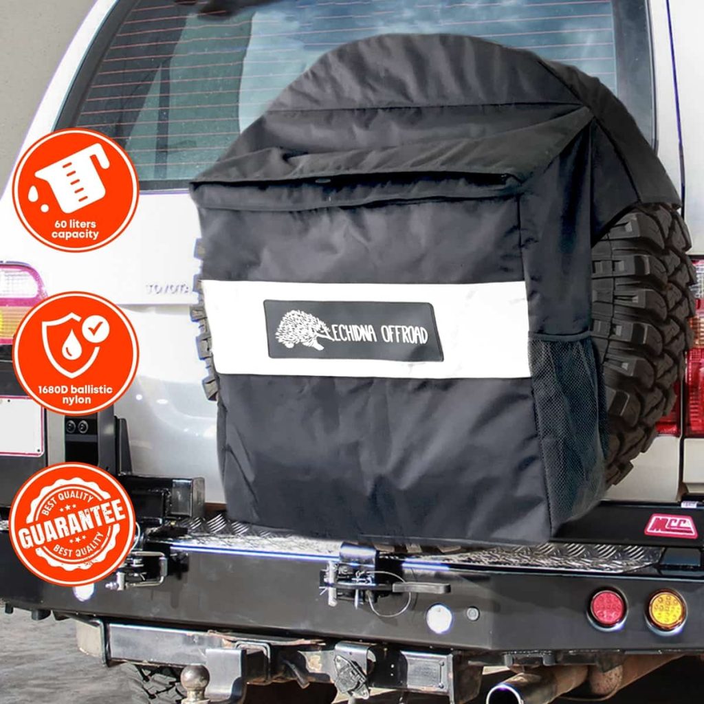 The Outback Spare Wheel Bag Echidna Offroad